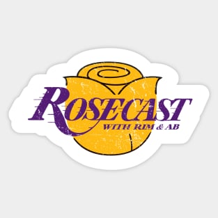 LA Rosecast Sticker